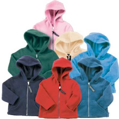 Baby Full Zip Polar Fleece Hooded Jacket - BP682