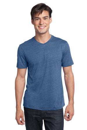 NEW District® - Young Mens Textured Notch Crew Tee. DT172