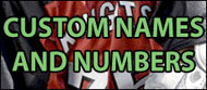 customs name and numbers